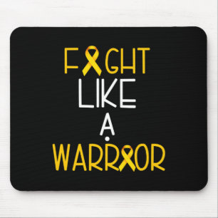 Mousepad Lutar como um Cancer de infância guerreiro T