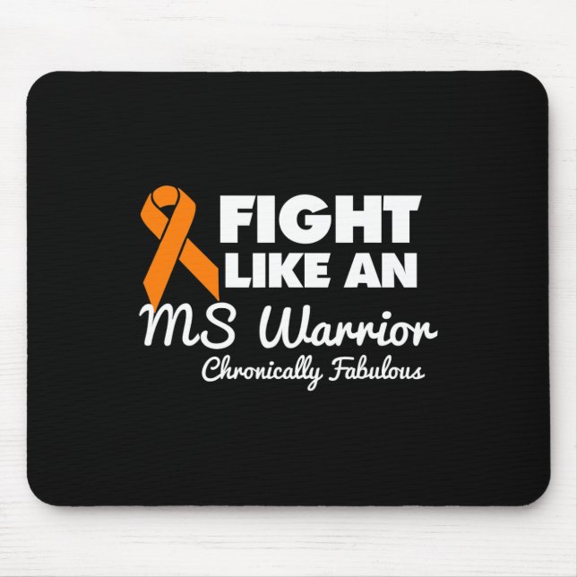 Mousepad Lutar Como Um Múltiplo Esclero De Sensibilização D (Frente)