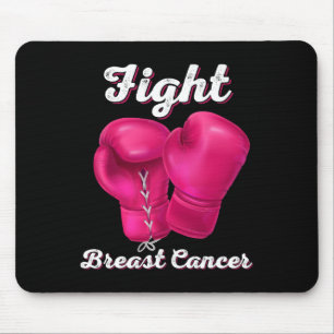 Mousepad Lutar Contra O Cancer De Mama Boxas Luvas De Mama