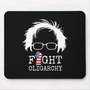 Mousepad Lute Contra Oligarquia Sanders E Aoc Liberdade EUA