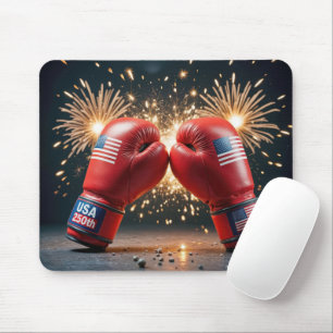 Mousepad Luvas Red Boxing para o aniversário de 250 anos no