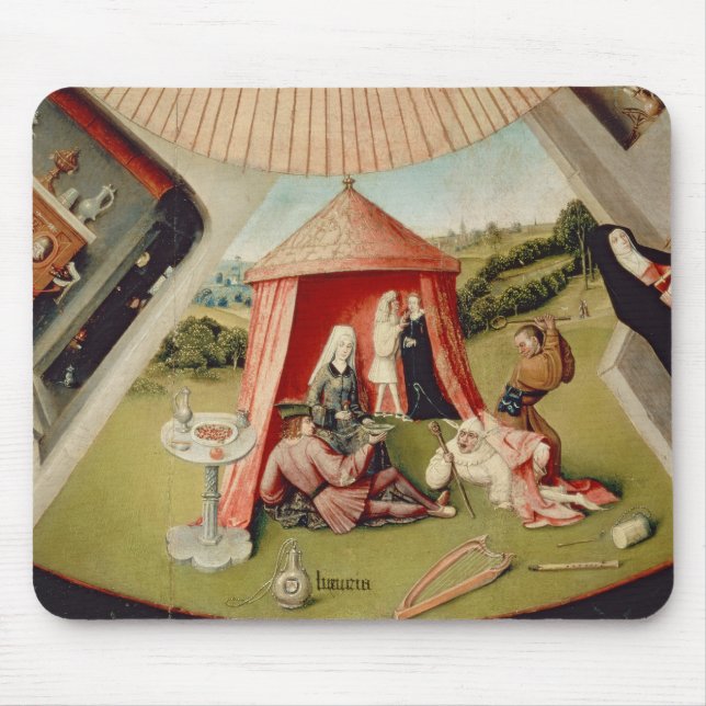 Mousepad Luxo, detalhe da mesa dos sete (Frente)