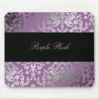 Mousepad luxuoso do roxo do damasco 311-Dazzling