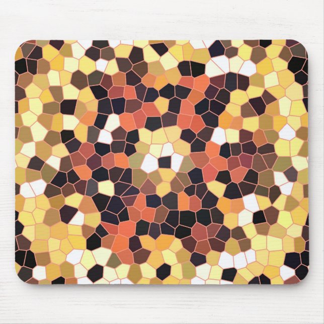 Mousepad Luz brilhante de Mousemat ao design escuro dos (Frente)