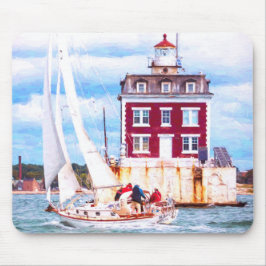 Mousepad Luz da borda de passagem