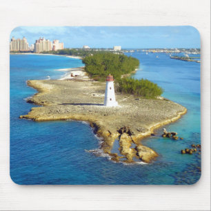 Mousepad Luz da ilha do paraíso