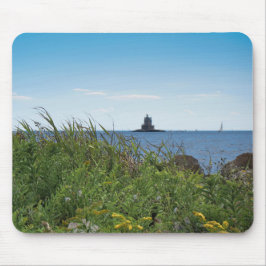 Mousepad Luz da rocha da raça - ilha dos Fishers, NY
