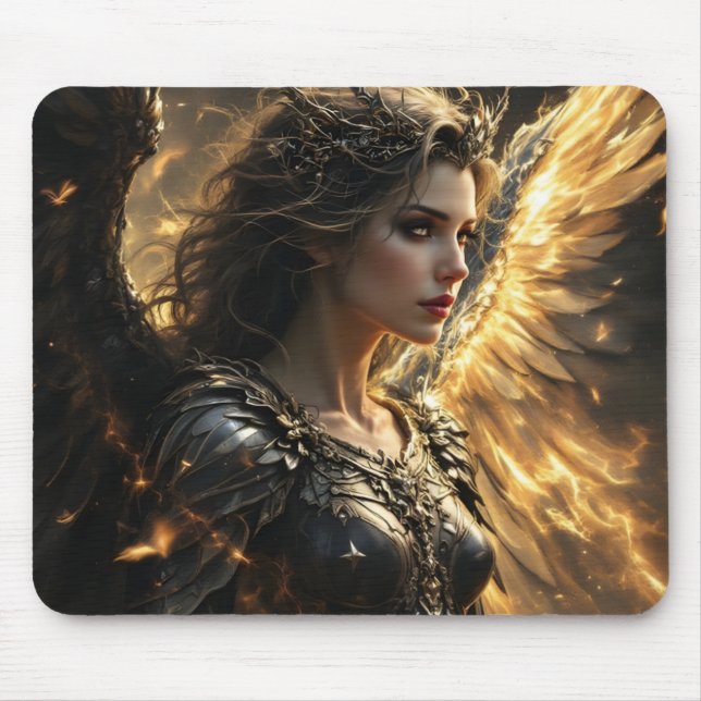 Mousepad Luz de Ashenlight: O Seraph de Shadowigname (Frente)