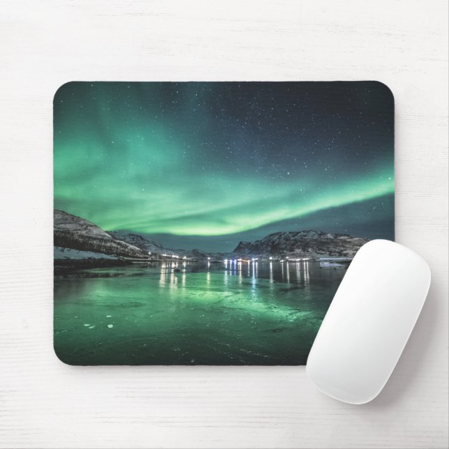 Mousepad Luz do norte (Com mouse)