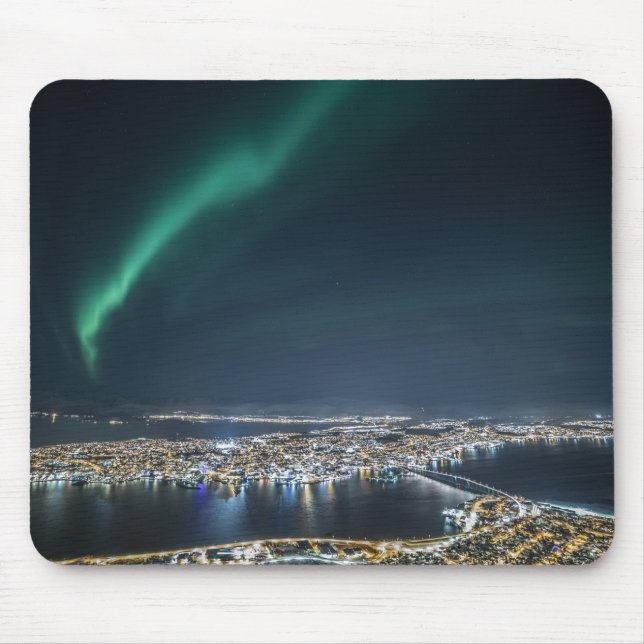 Mousepad Luz do Norte Tromso (Frente)