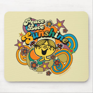 Mousepad Luz do sol do amor da paz