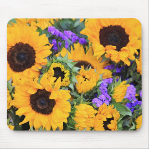 Mousepad Luz do sol do girassol