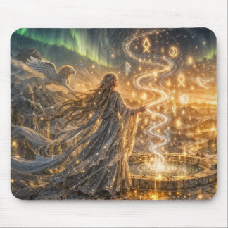 Mousepad Luz Dourada de Fantasia Élfica – Fantasia Impressi