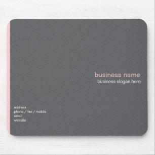 Mousepad Luz simples moderna elegante lisa - listra