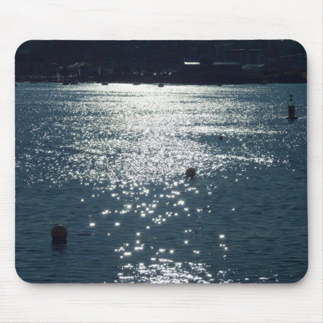 Mousepad Luz solar na Baía de Cardiff (Frente)