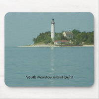 Luz sul da ilha de Manitou