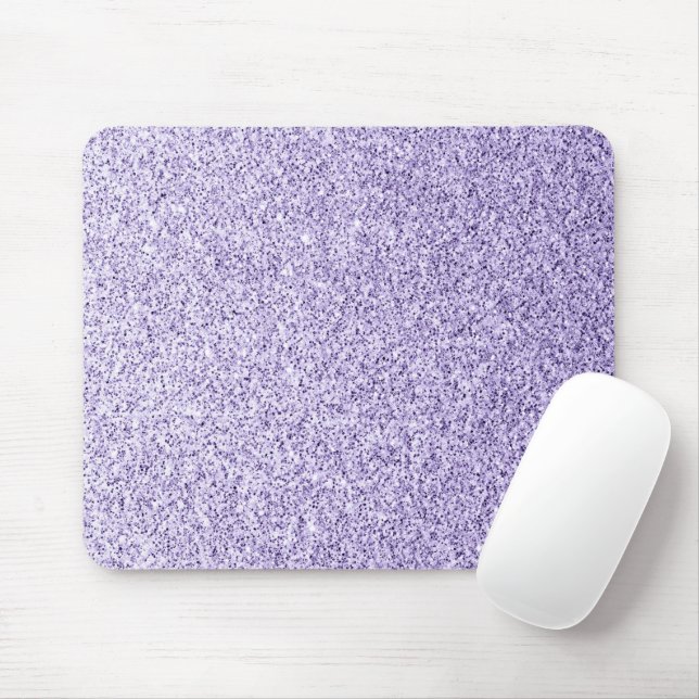 Mousepad Luz ultra violeta roxa brilho glitter faíscas (Com mouse)