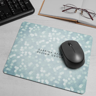 Mousepad Luzes Azuis De Barco   Personalizado