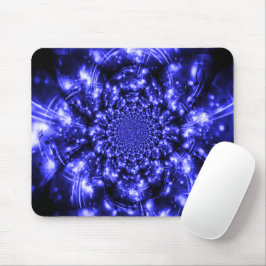 Mousepad Luzes Azuis Espelhantes