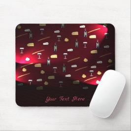Mousepad Luzes de amora de delícia do Comida