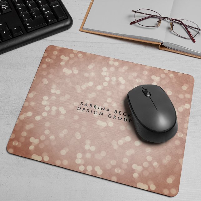 Mousepad Luzes de cobre | Personalizado (Criador carregado)
