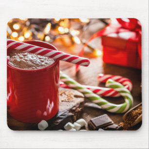 Mousepad Luzes de Natal da Casa Branca de 25 de dezembro de