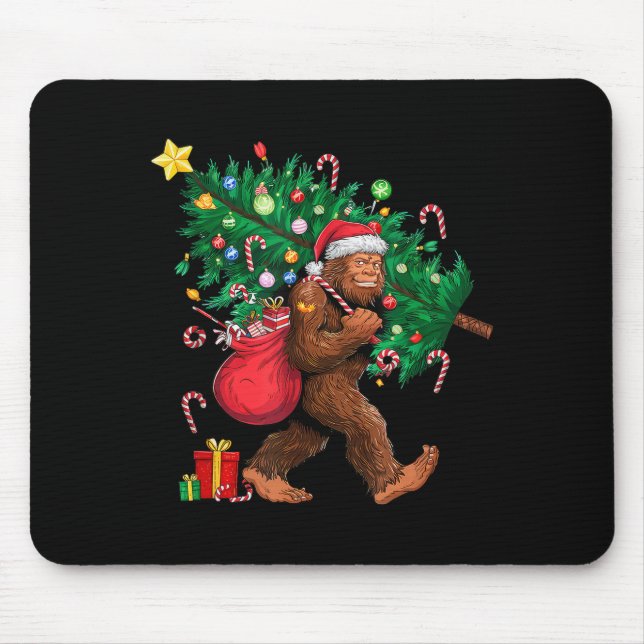 Mousepad Luzes de Natal de árvore de Natal mais maravilhosa (Frente)