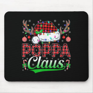Mousepad Luzes de Natal do Papai Noel Correspondentes Famíl
