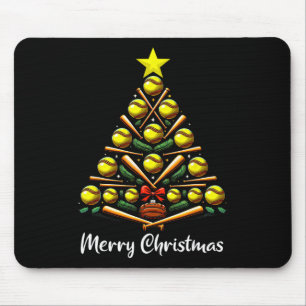 Mousepad Luzes de Natal Macias Árvore de Natal Engraçado Jo