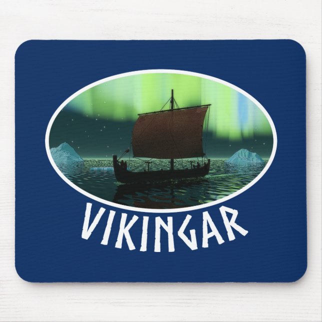 Mousepad Luzes De Vazamento E Norte (Frente)