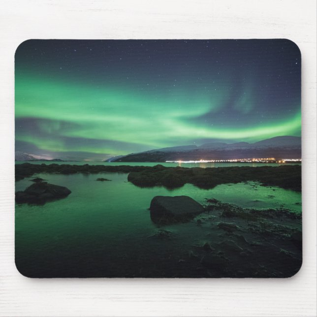 Mousepad Luzes do norte (Frente)