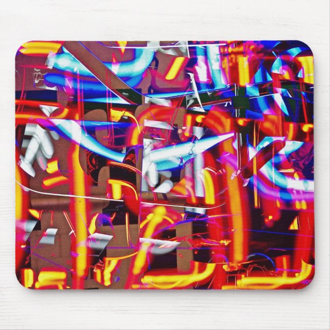 Mousepad luzes quebradas (Frente)