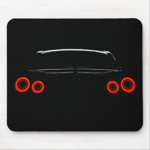 Mousepad Luzes traseiras de Nissan GT-R