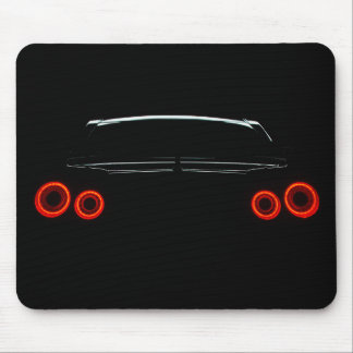Mousepad Luzes traseiras de Nissan GT-R