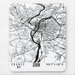 Mousepad Lyon, França