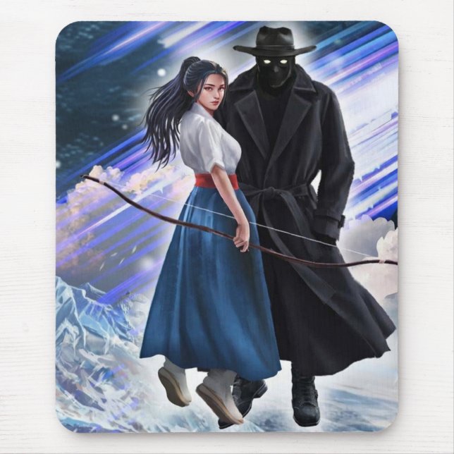 Mousepad Lyra and Nightshadow  Mousepade (Frente)