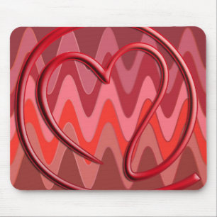 Mousepad m a i l 4 vermelho sinusal