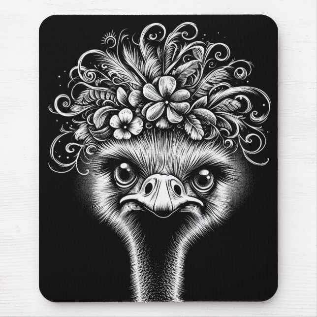 Mousepad Mable The Ostrich (Frente)
