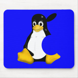 MOUSEPAD MAC DE APPLE LINUX TUX DA PERA
