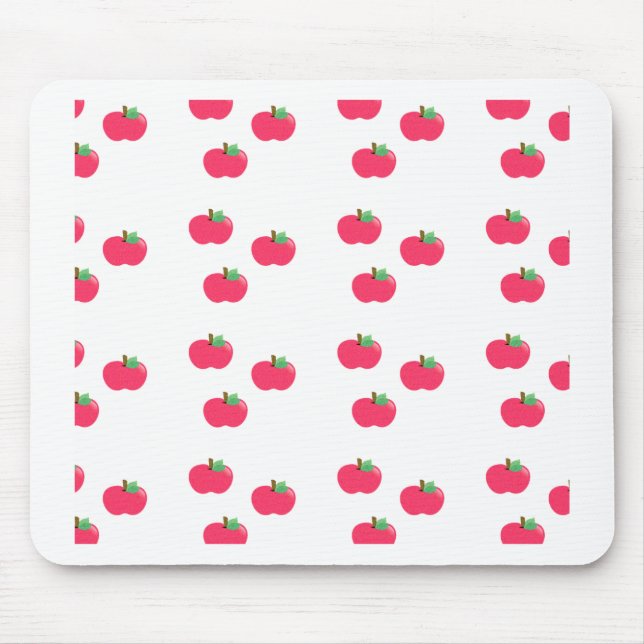 Mousepad maçã maçãs fruta comida vinha personalizar (Frente)