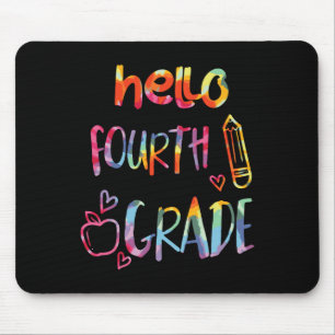 Mousepad Maçã Olá Quarta Série 4º Primeiro Dia De Aula T