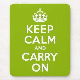 Mousepad Maçã verde fica calma e continua