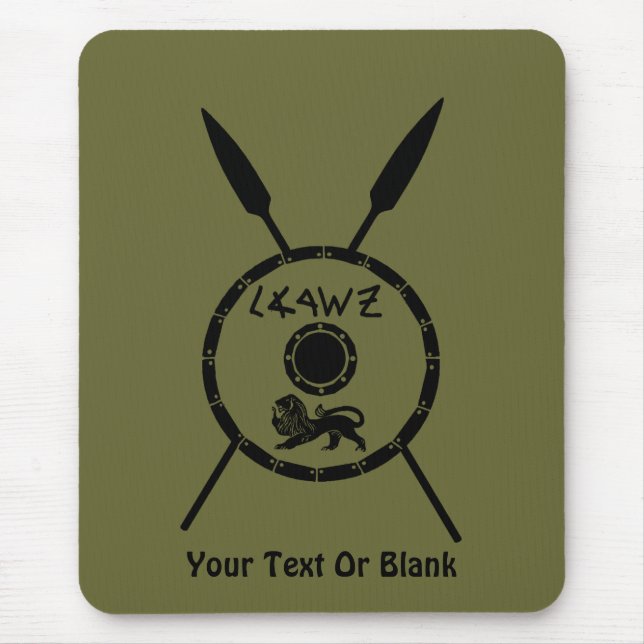 Mousepad Macabejo Subjugado E Lança (Frente)