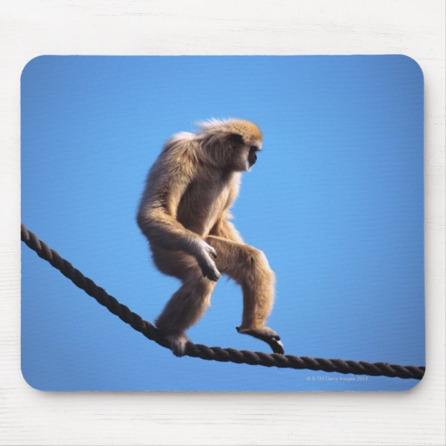 Mousepad macaco andando na corda (Frente)
