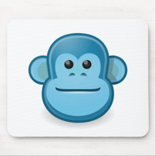 Mousepad Macaco azul