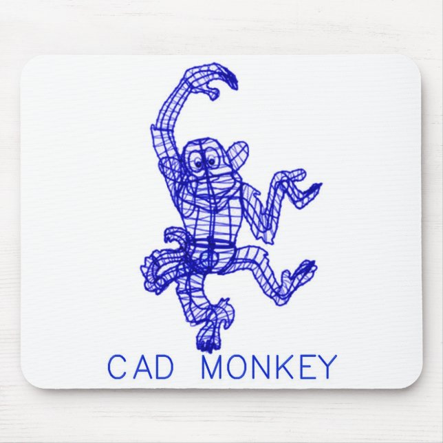 MOUSEPAD MACACO DO CAD (Frente)
