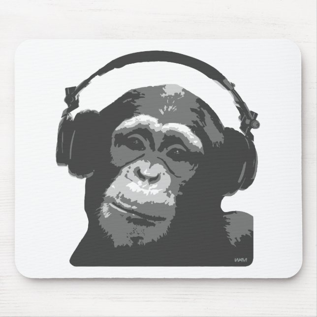 MOUSEPAD MACACO DO DJ (Frente)