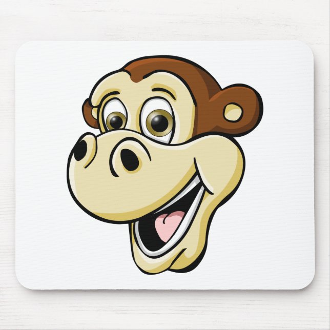 Mousepad Macaco dos desenhos animados (Frente)