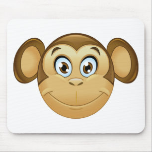 Mousepad macaco emoji