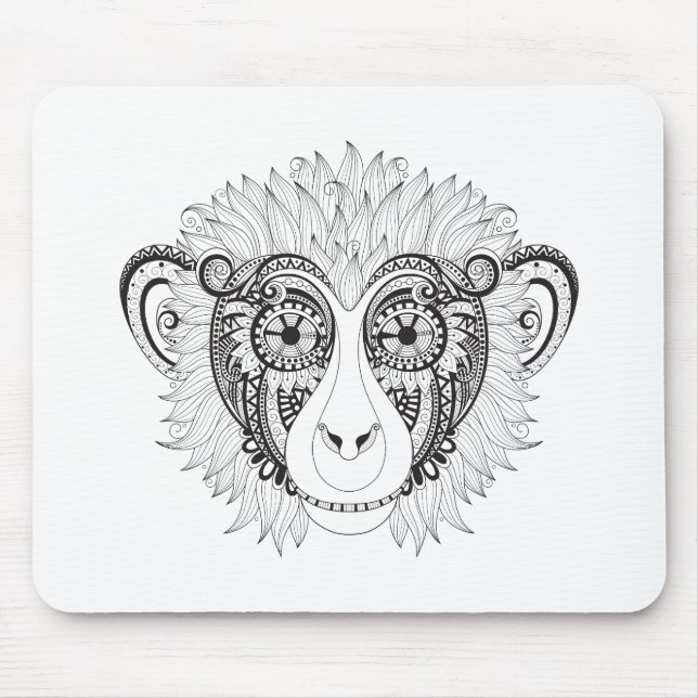 Mousepad Macaco inspirado (Frente)